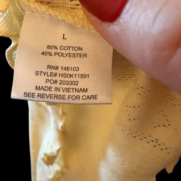 Hippie Rose Womens Juniors Crop Top Size Large Boho Feminine Delicate Girly - Picture 4 of 5